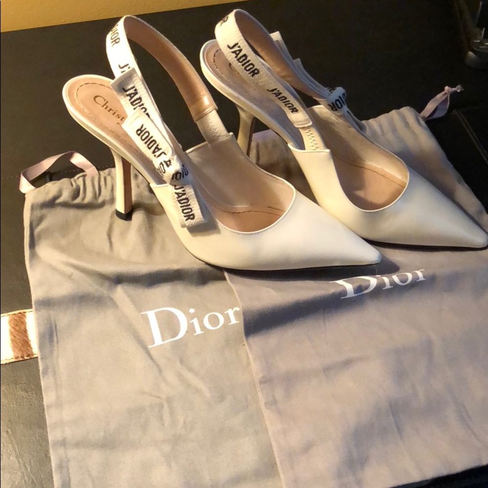 Jadior white pumps size 38
